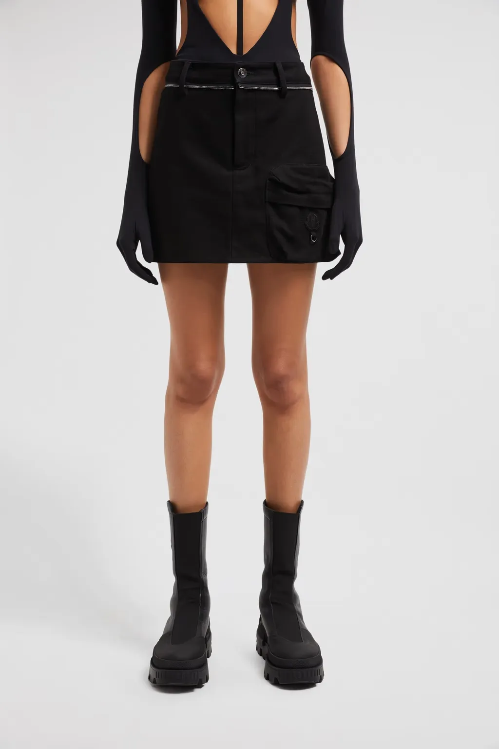 Cotton Mini Skirt