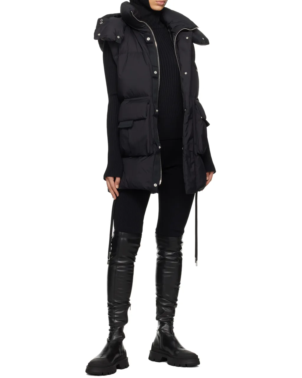 X Willow Smith Hooded Down Vest