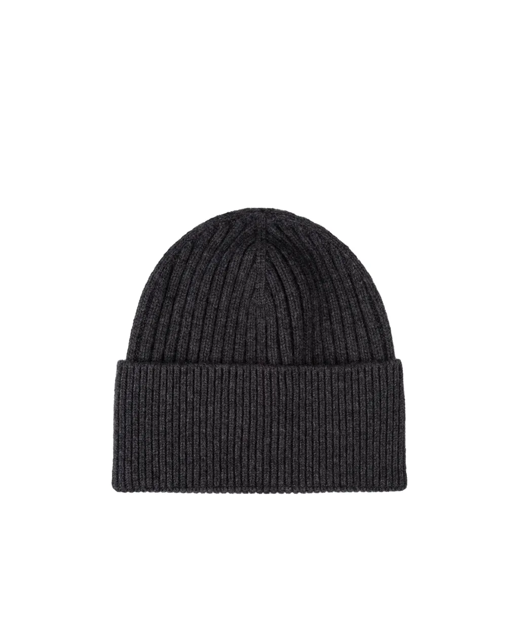 Grenoble Logo Patch Knit Beanie