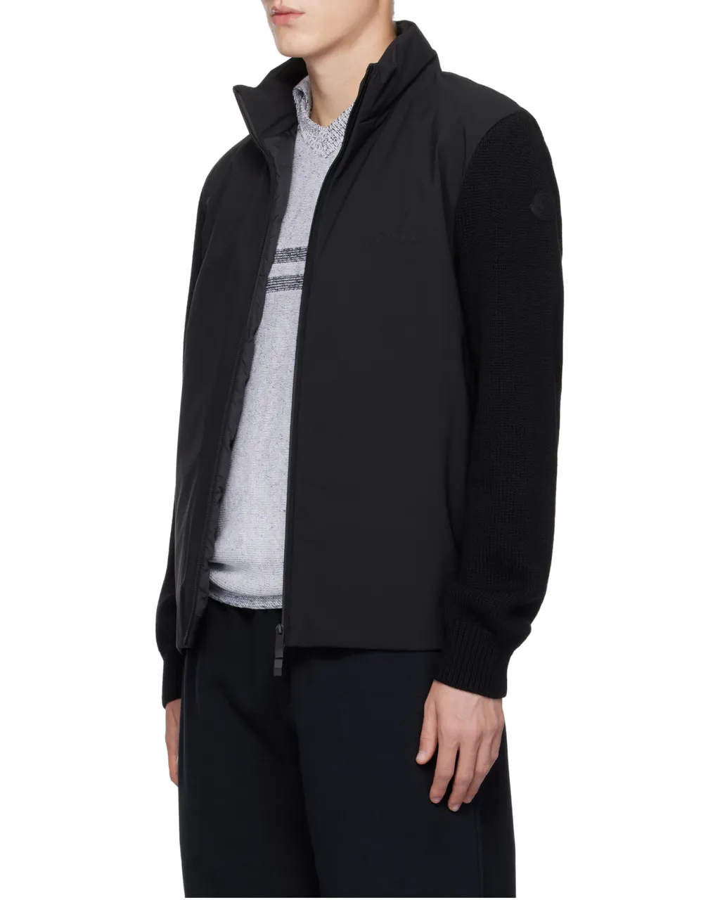 Zip-Up Panelled Jacket