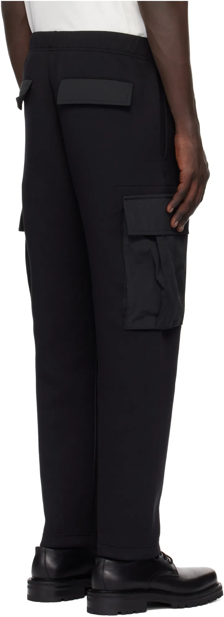 Logo Patch Cargo Sweatpants