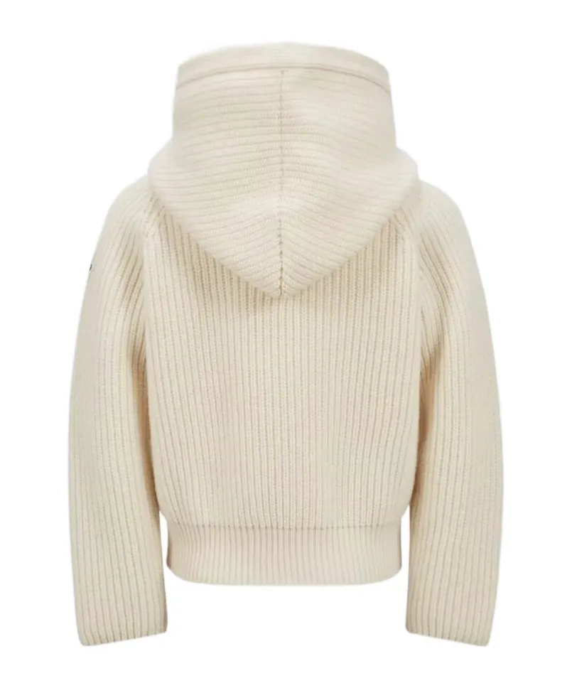 Logo-Patch Hooded Jumper