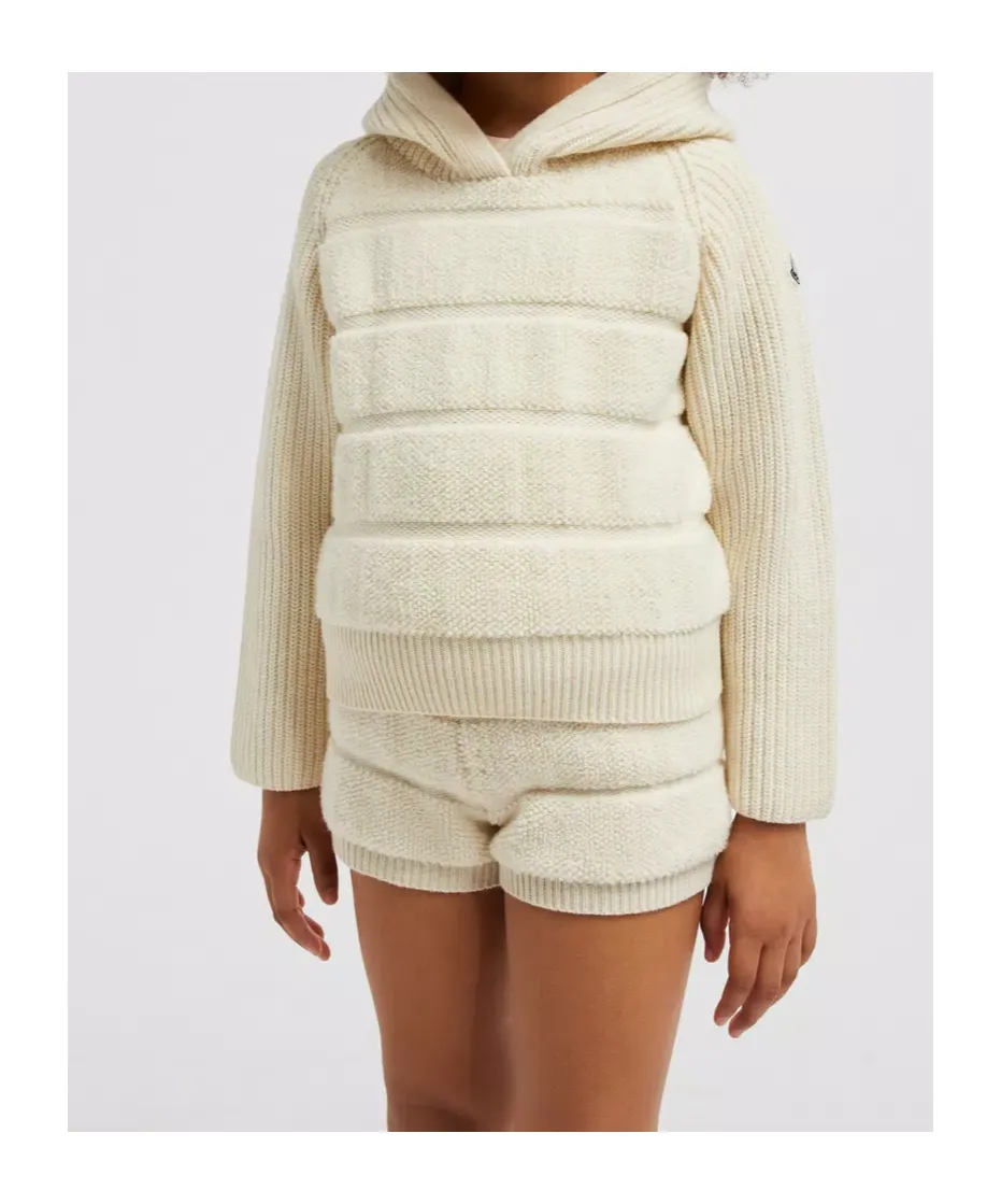 Logo-Patch Hooded Jumper