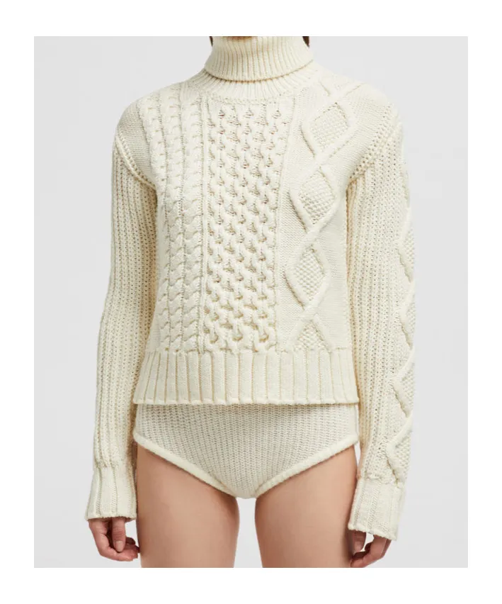 Turtleneck Knit Sweater
