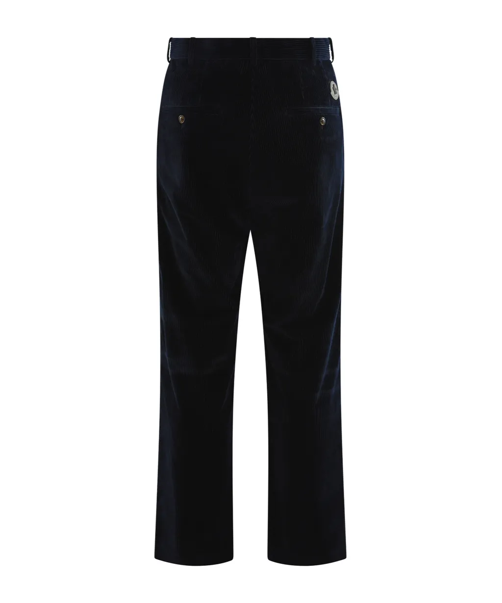 Pleated Corduroy Trousers