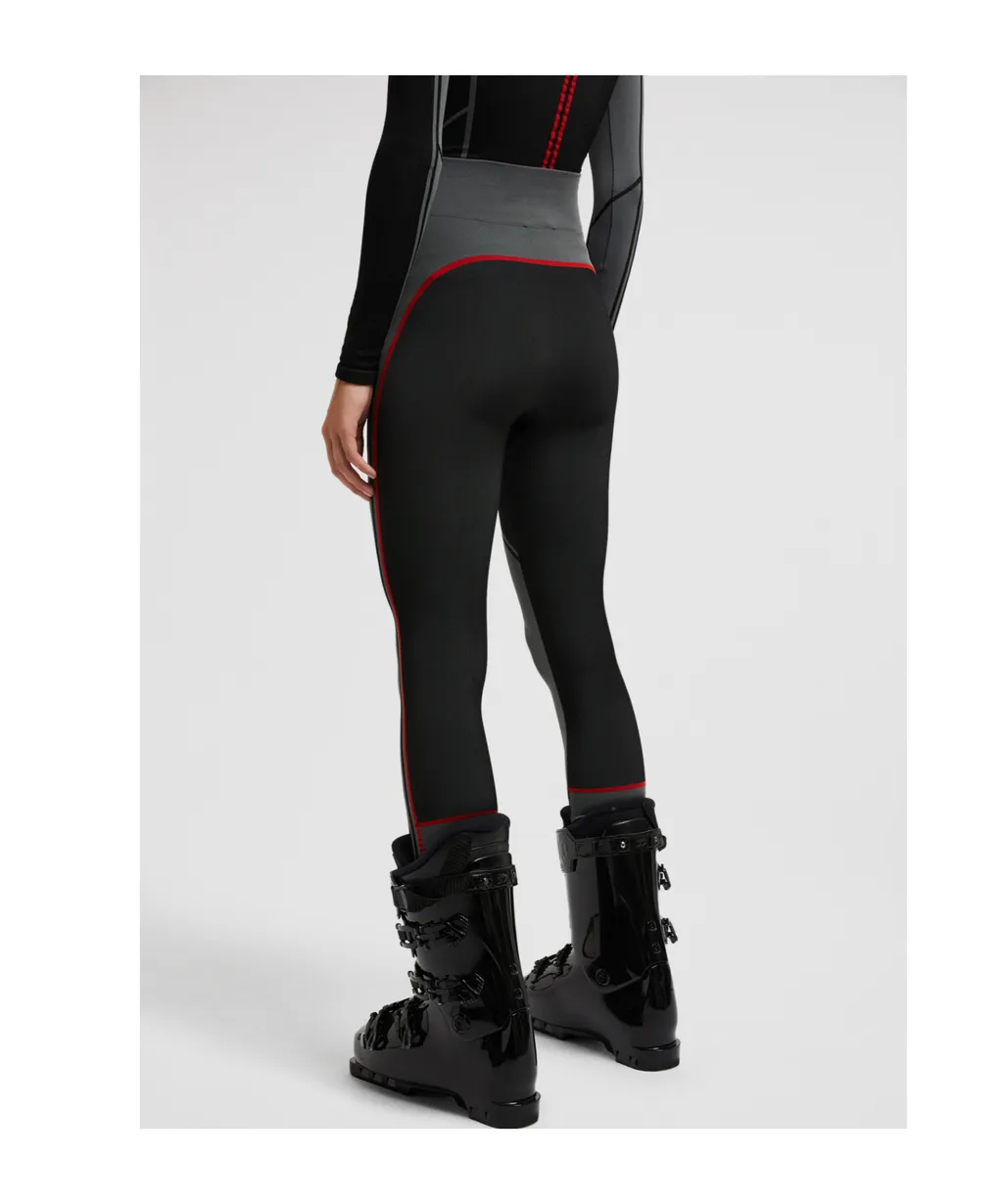 Stretch-Knit Ski Pants