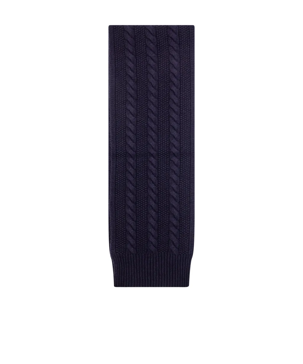 Tricot-Knit Scarf