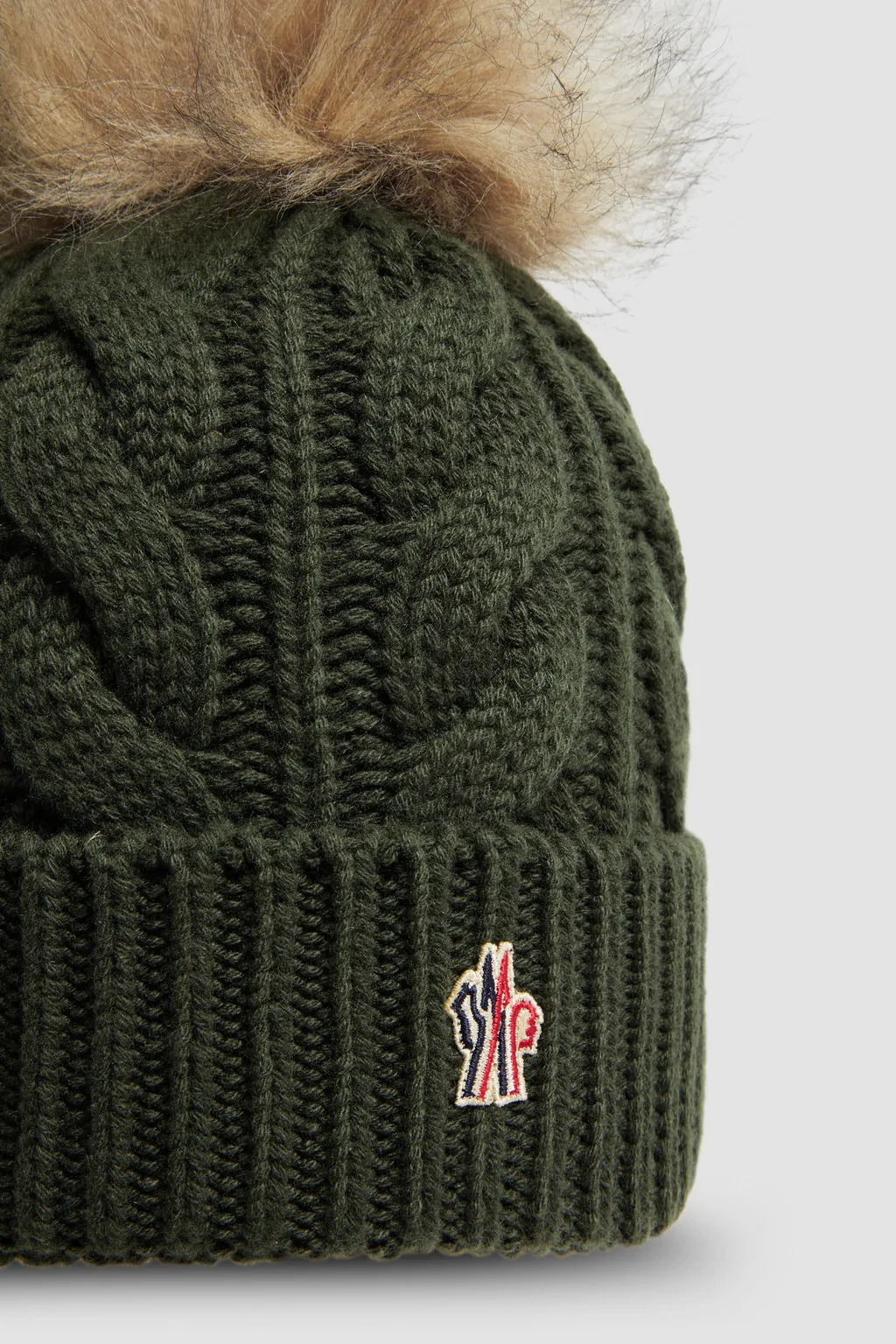 Wool & Cashmere Beanie With Pom Pom