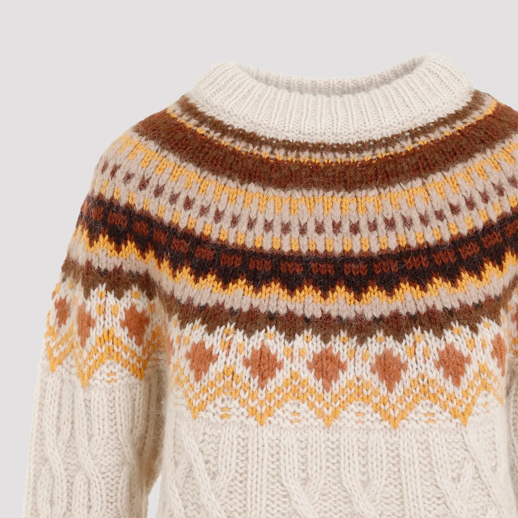 Cable-Knit Sweater