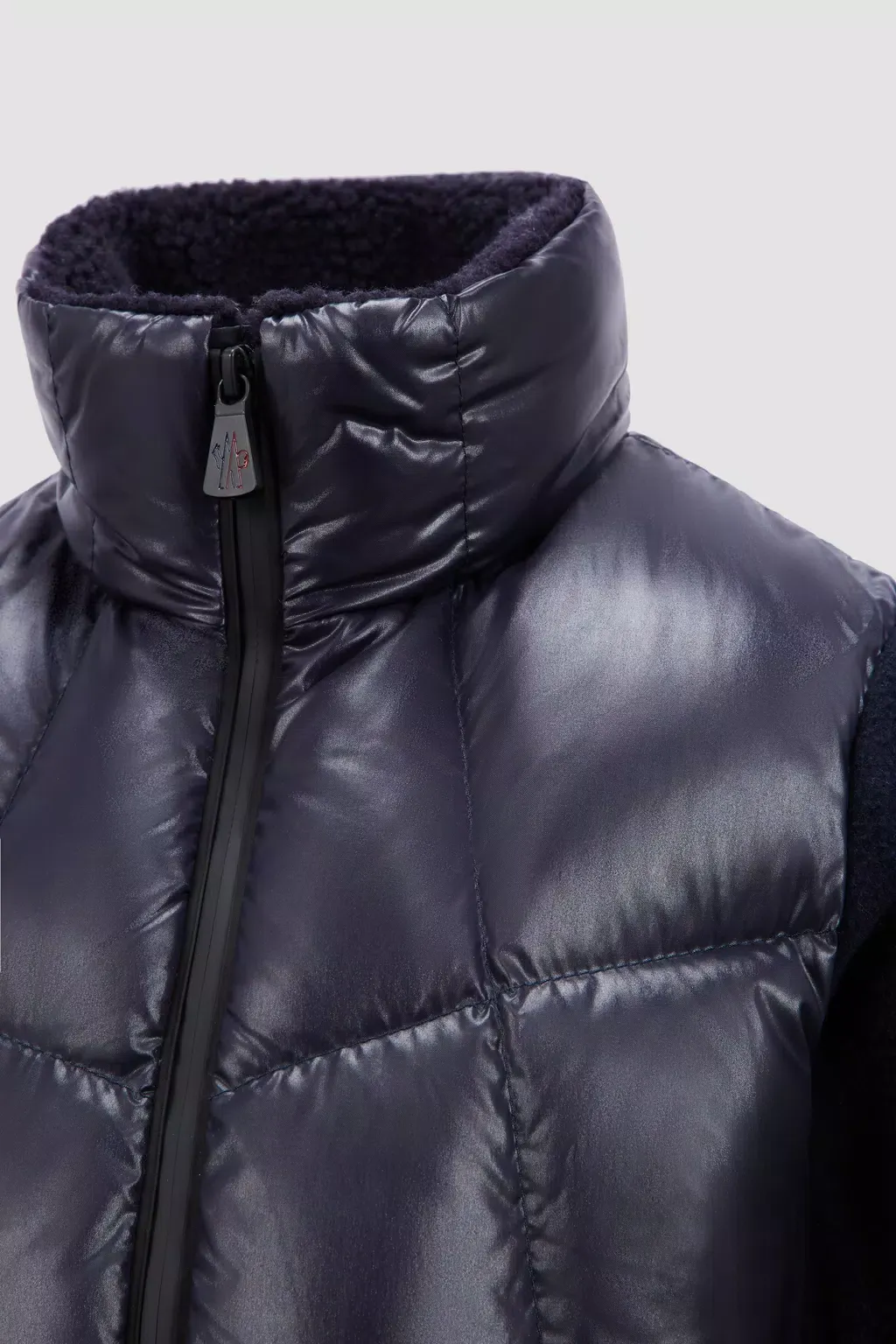 Padded Zip-Up Sweatshirt