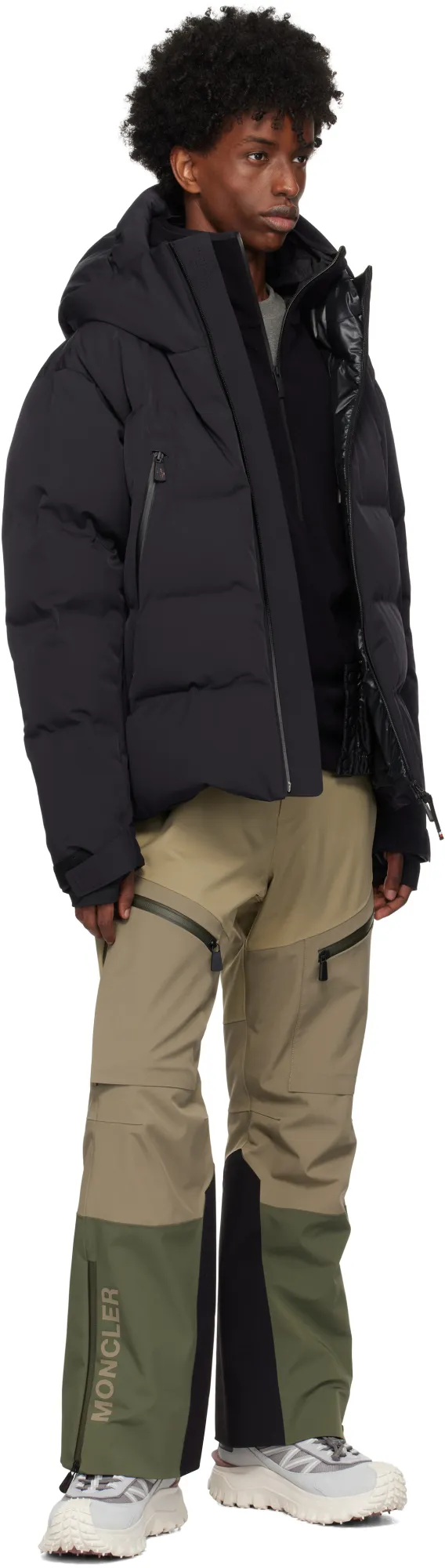 Zip-Up High Neck Jacket
