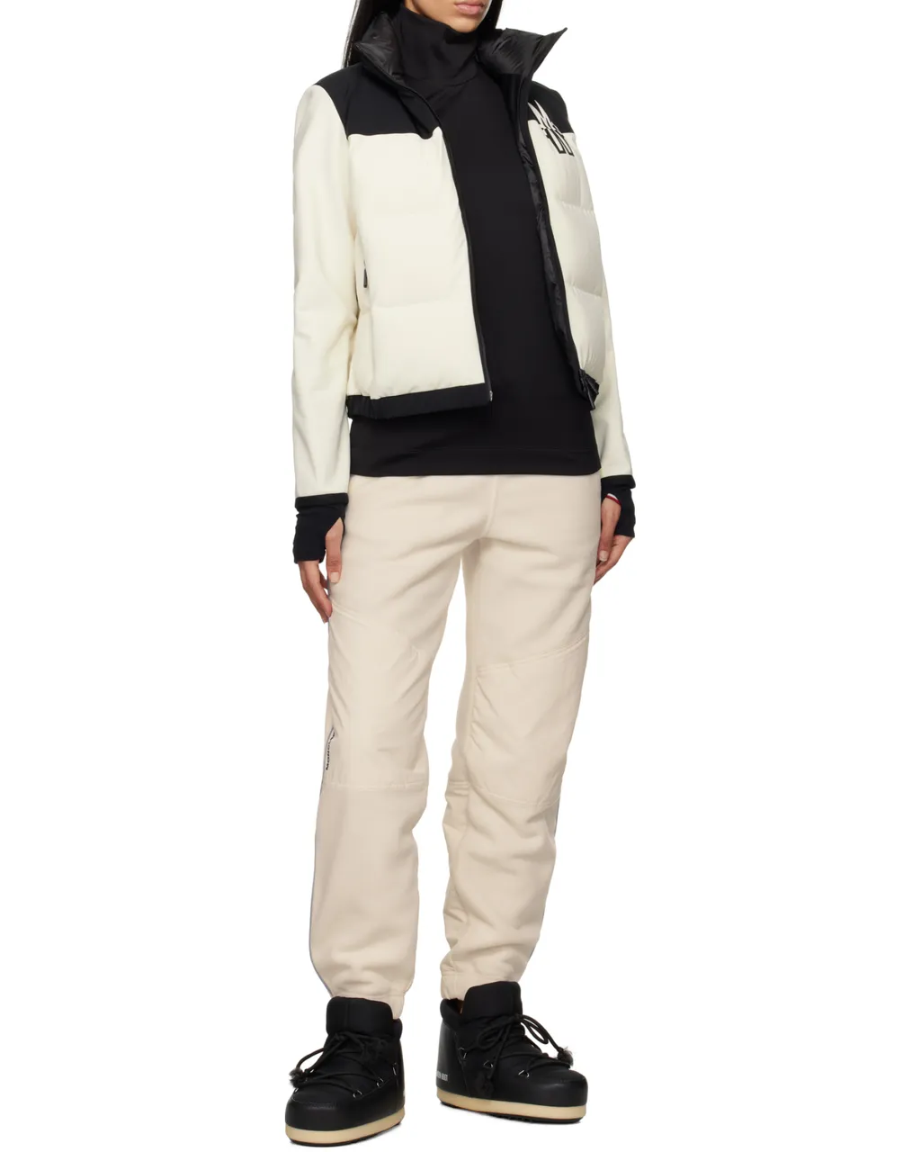 Bicolour Down Jacket