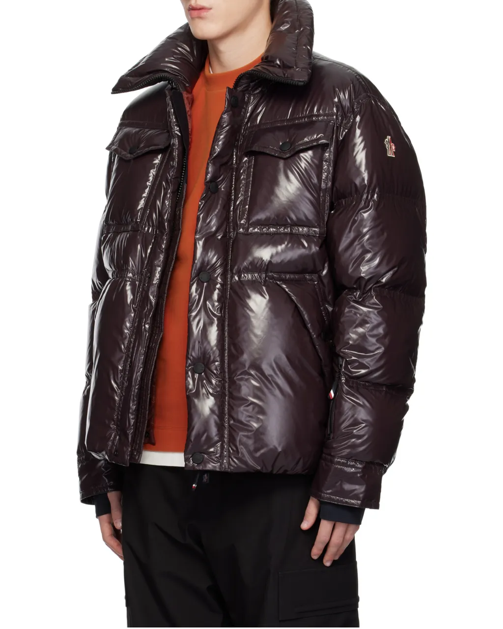 Tecka Logo Detailed Quilted Jacket