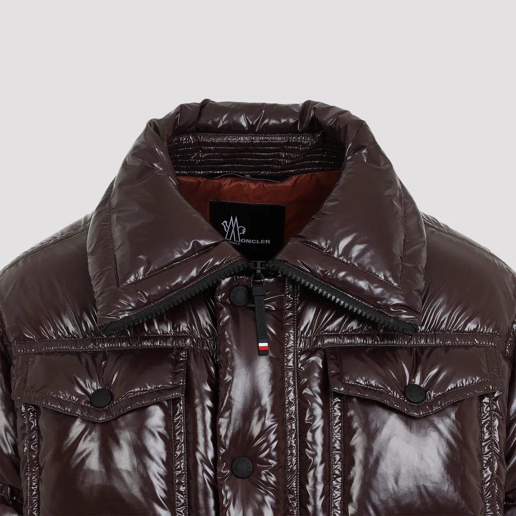 Tecka Logo Detailed Quilted Jacket