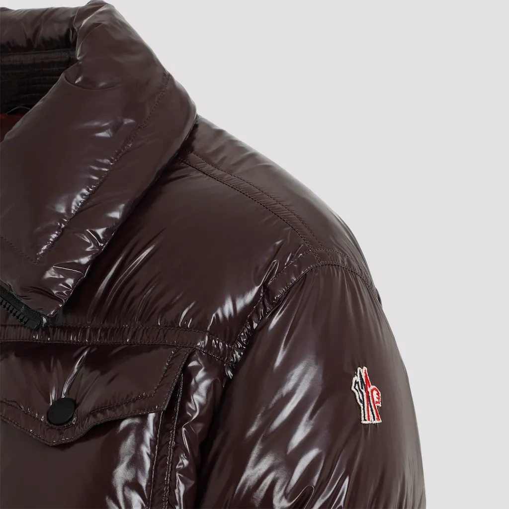Tecka Logo Detailed Quilted Jacket