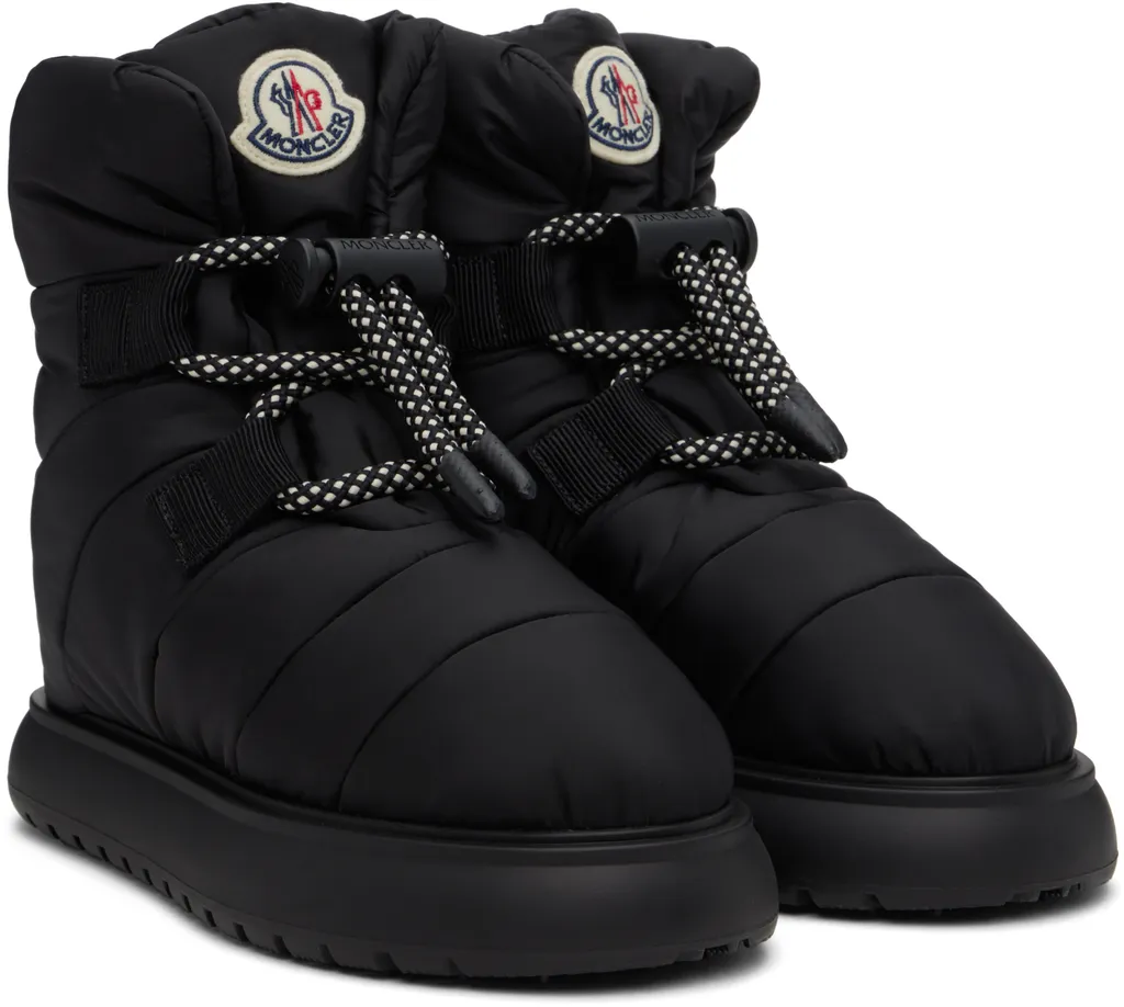 Logo Patch Padded Snow Boots