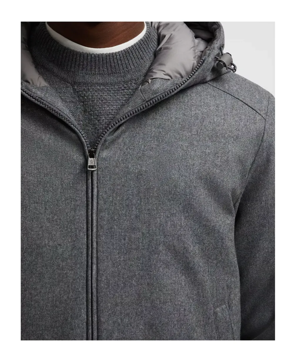 Zip-Up Hooded Jacket