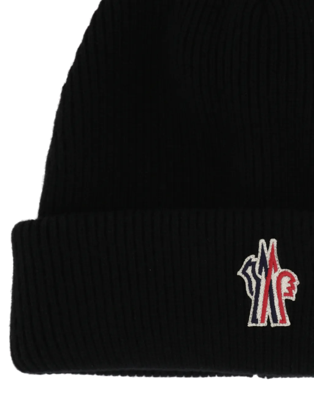 Grenoble Logo Embroidered Knitted Beanie