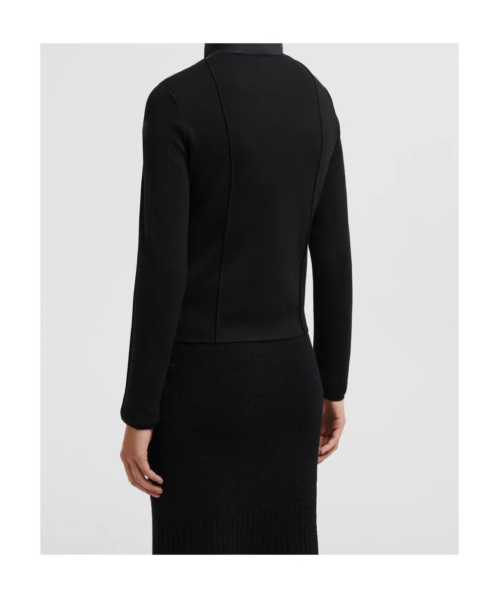 Padded Wool Cardigan