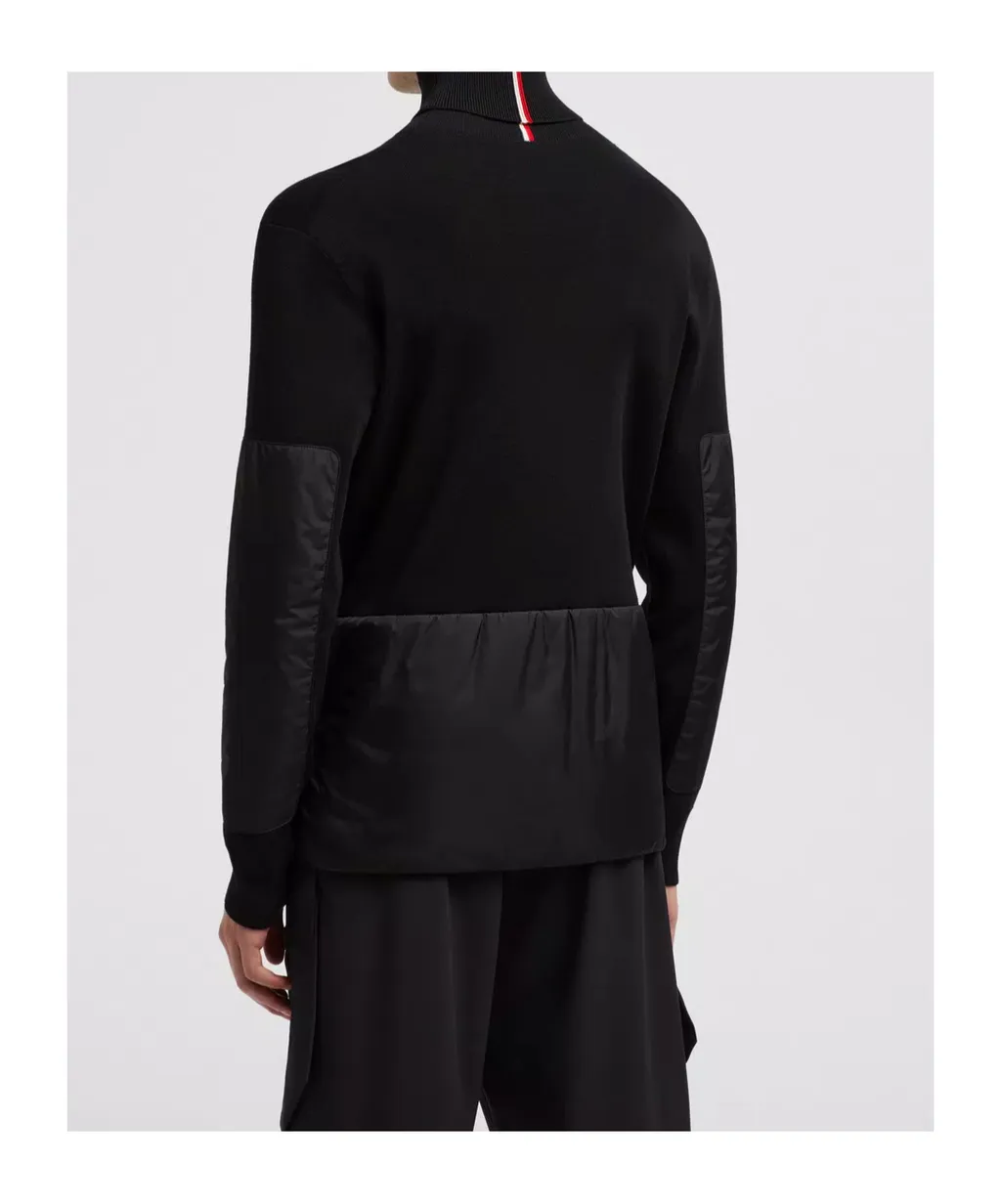 Turtleneck Panelled Sweater