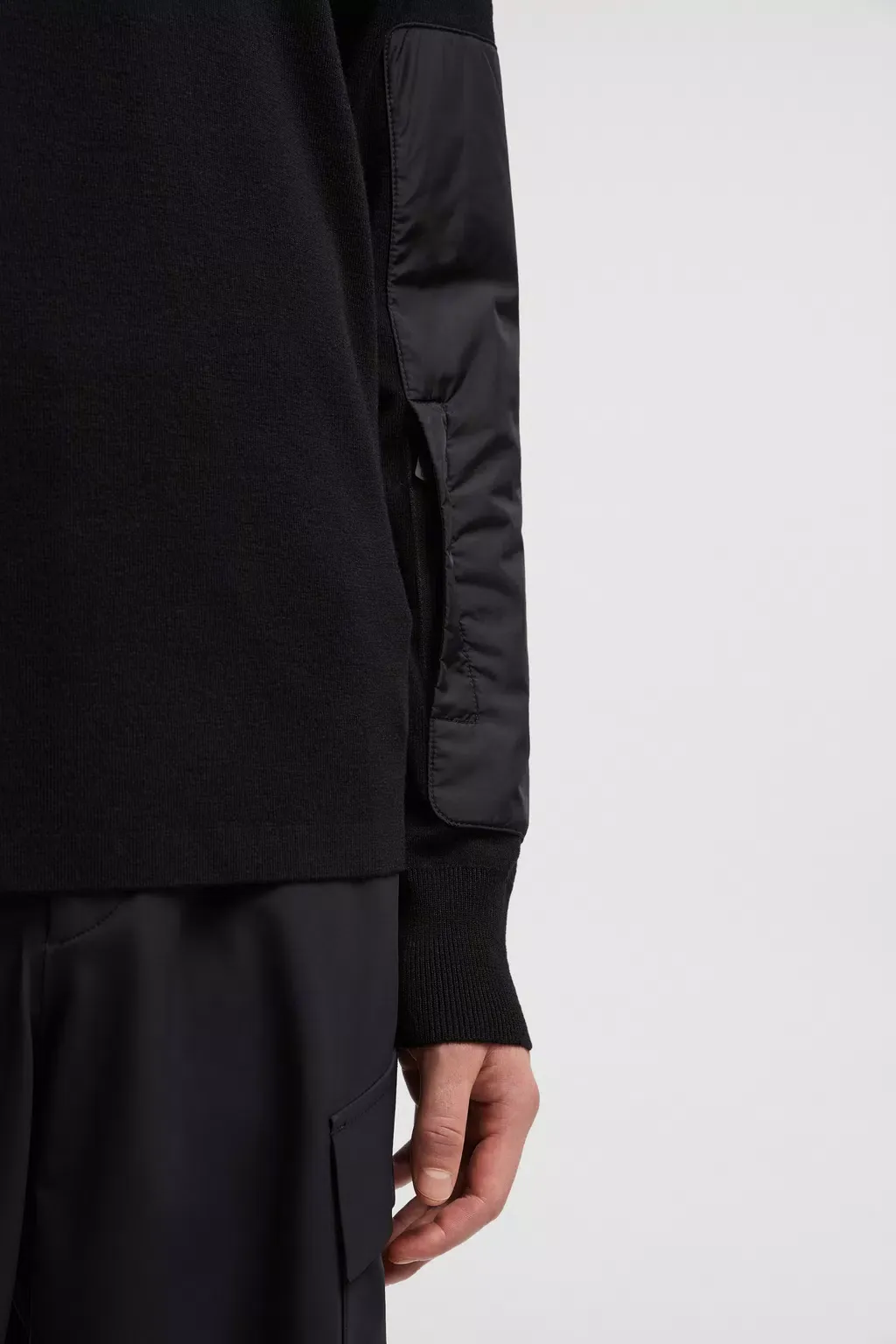 Turtleneck Panelled Sweater