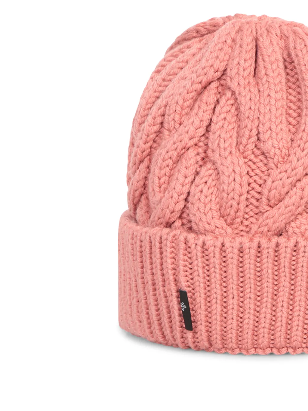 Grenoble Logo Embroidered Ribbed Beanie