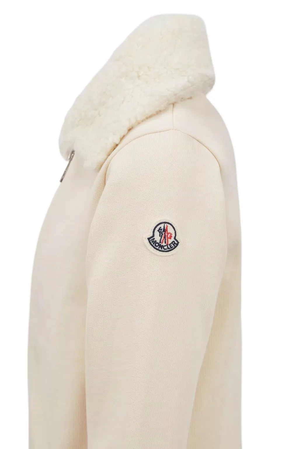 Logo Patch Zip-Up Sweatshirt