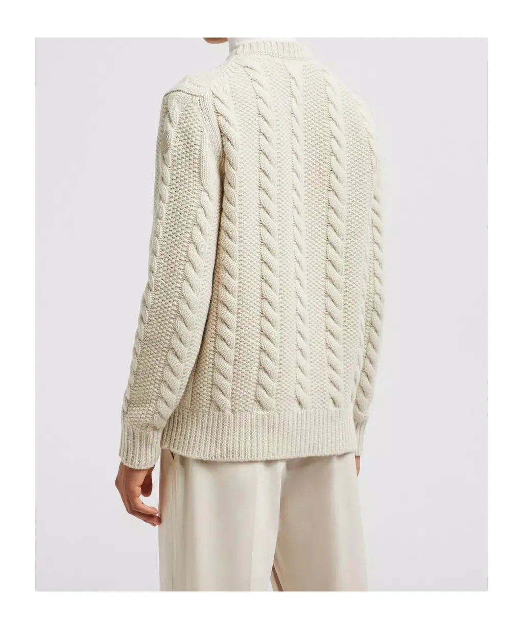 Cableknit Crewneck Sweater