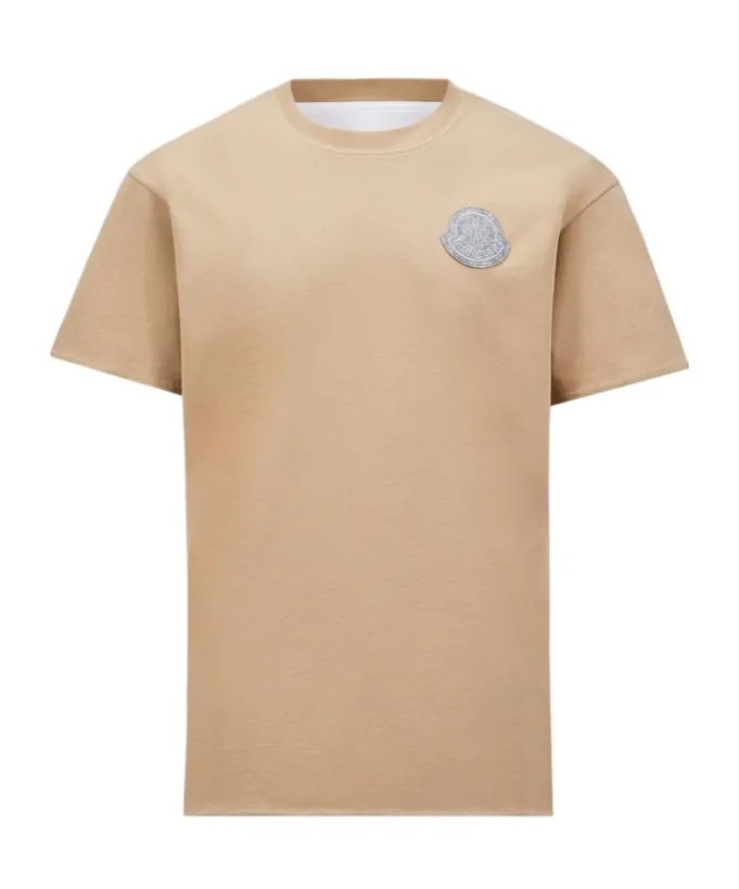 Logo Patch Crewneck T-Shirt