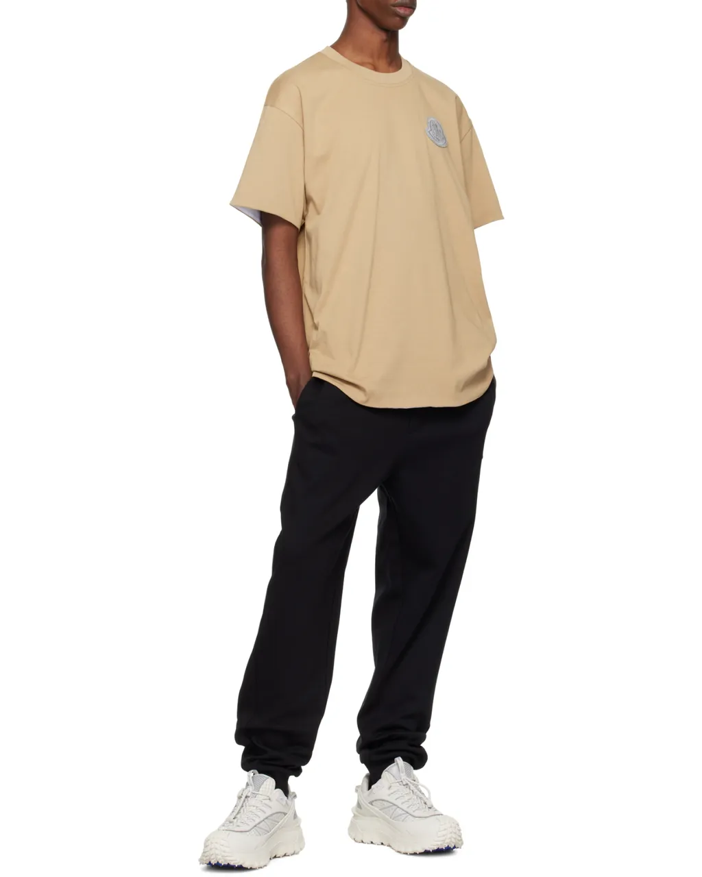 Logo Patch Crewneck T-Shirt