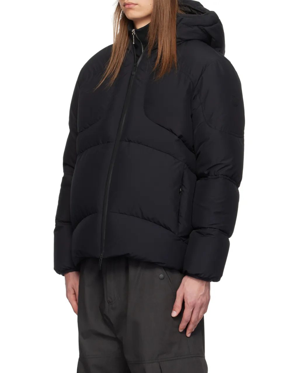 Logo-Print Puffer Jacket
