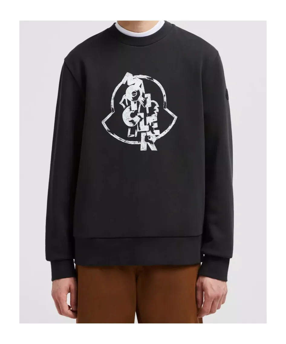 Logo Printed Crewneck Sweatshirt