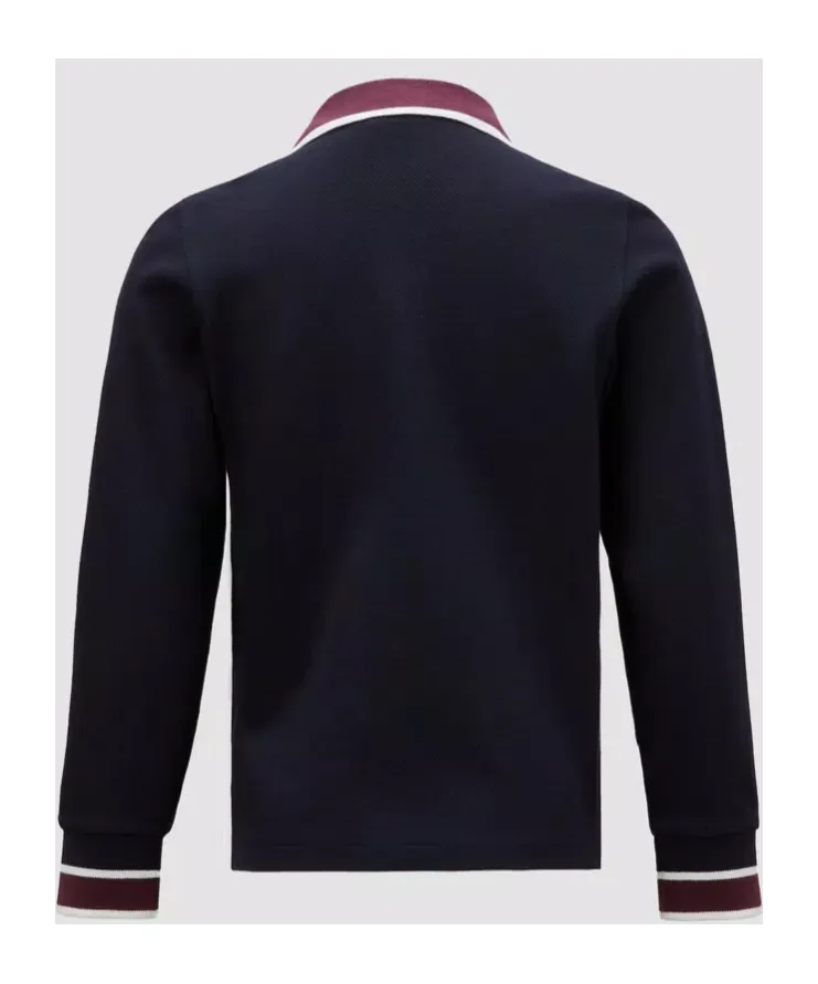 Long-Sleeved Polo Shirt