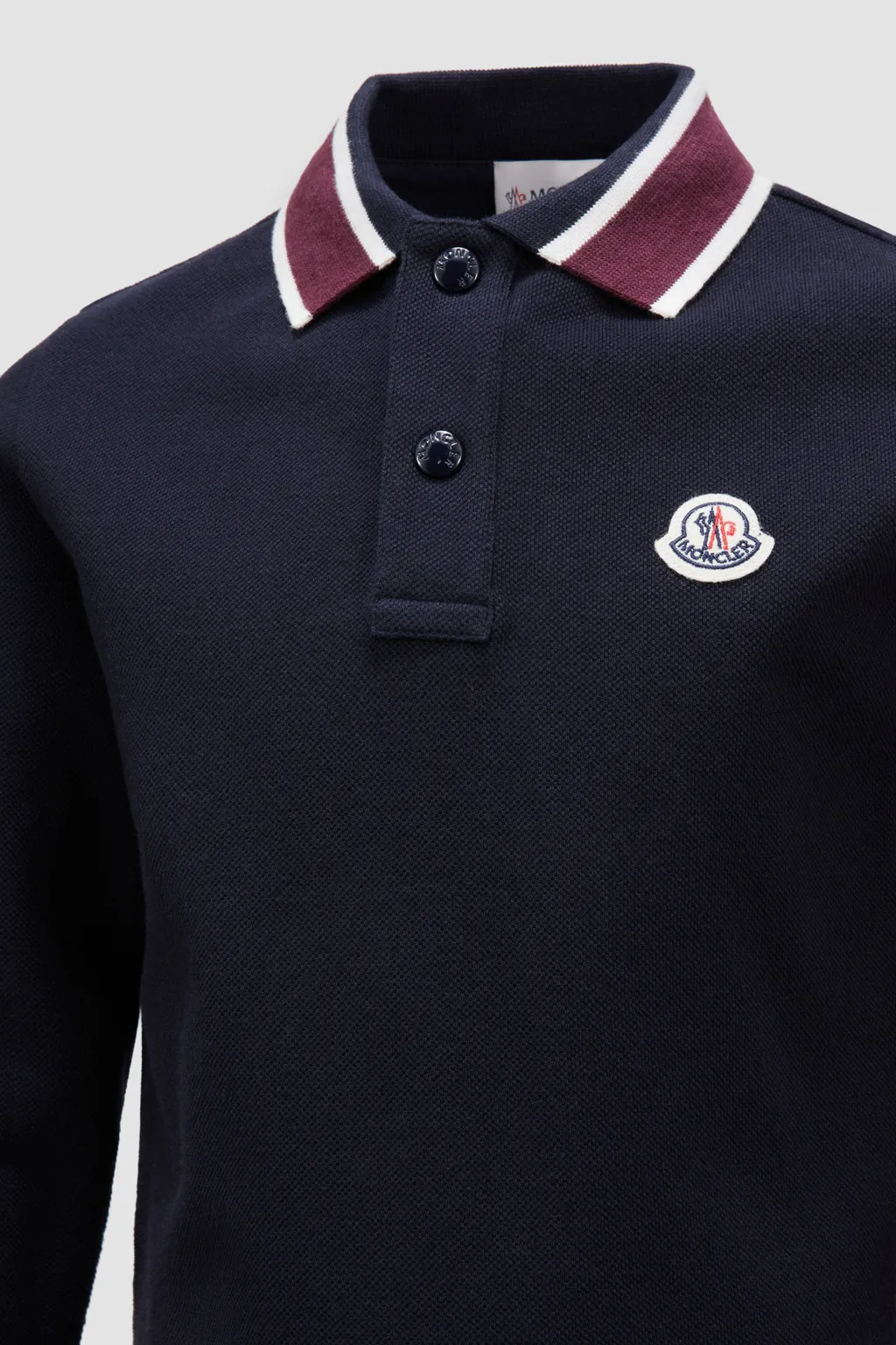 Long-Sleeved Polo Shirt