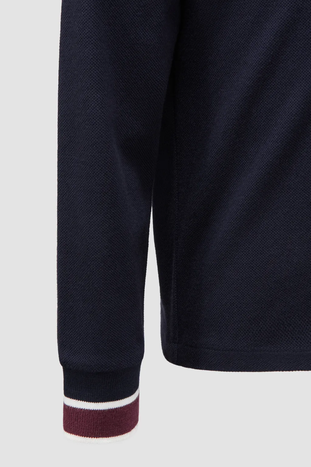 Long-Sleeved Polo Shirt