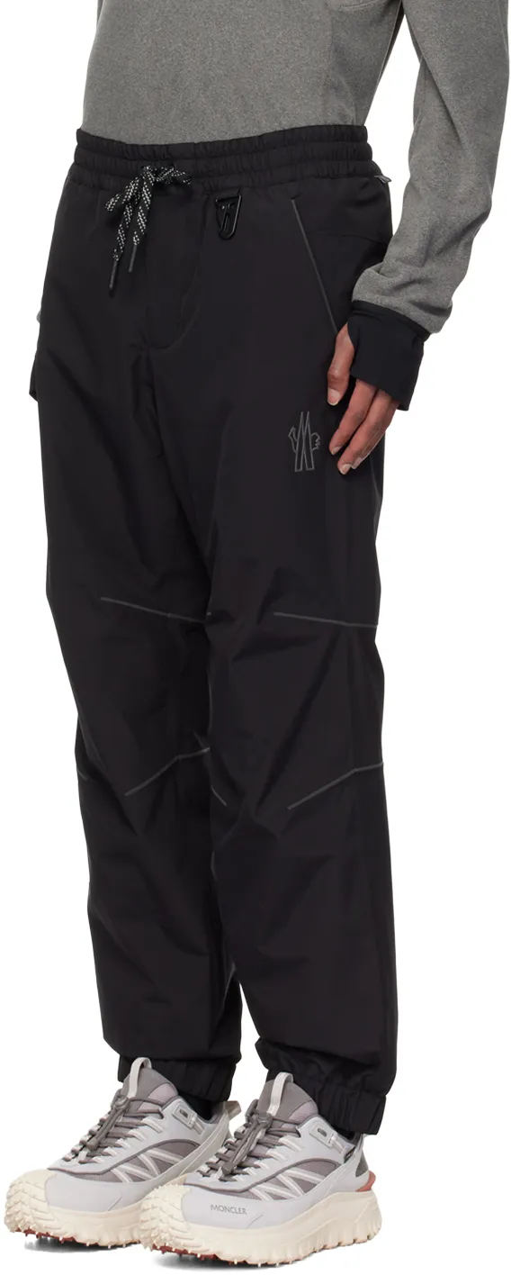 Logo Embossed Drawstring Track Pants