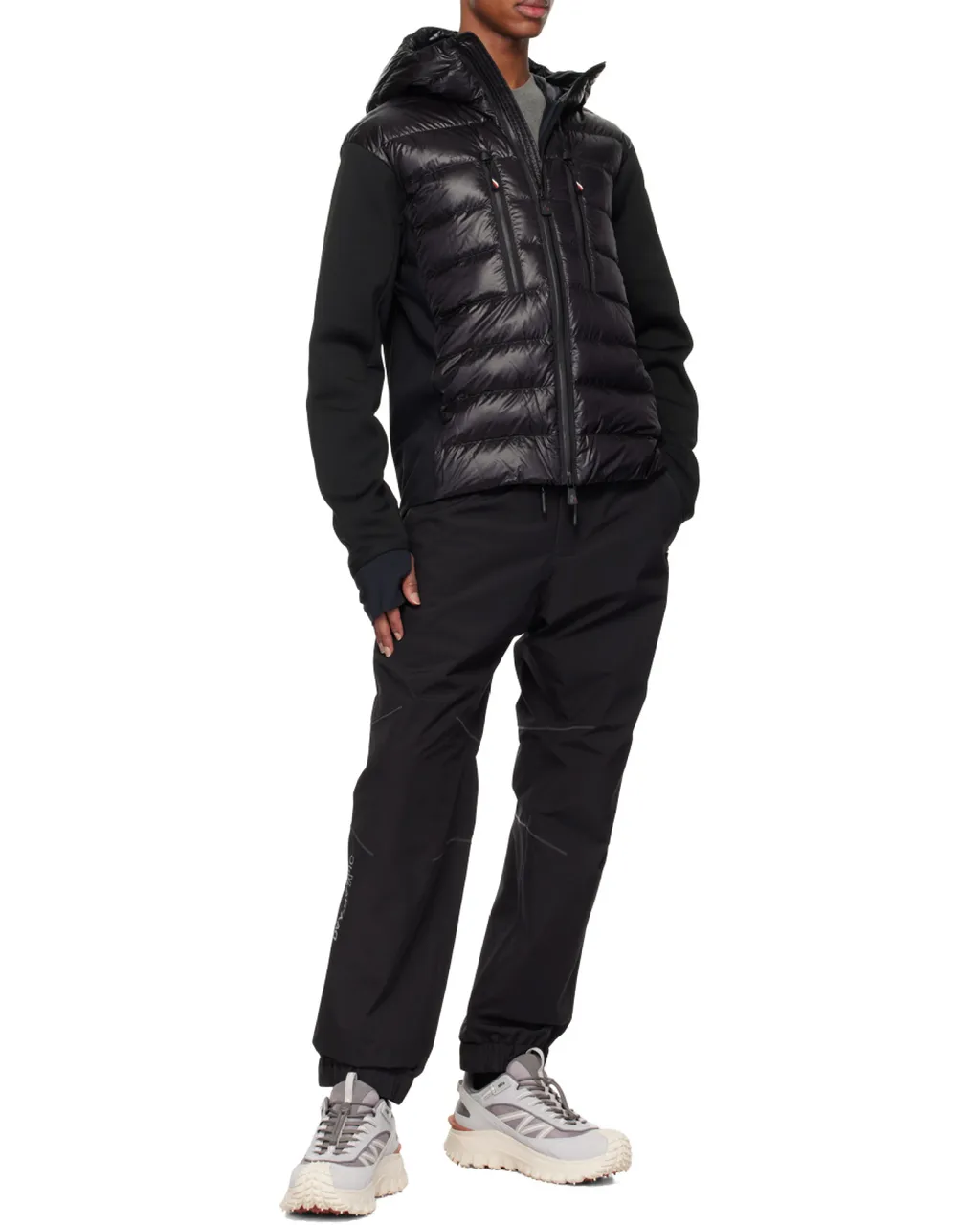 Logo Embossed Drawstring Track Pants