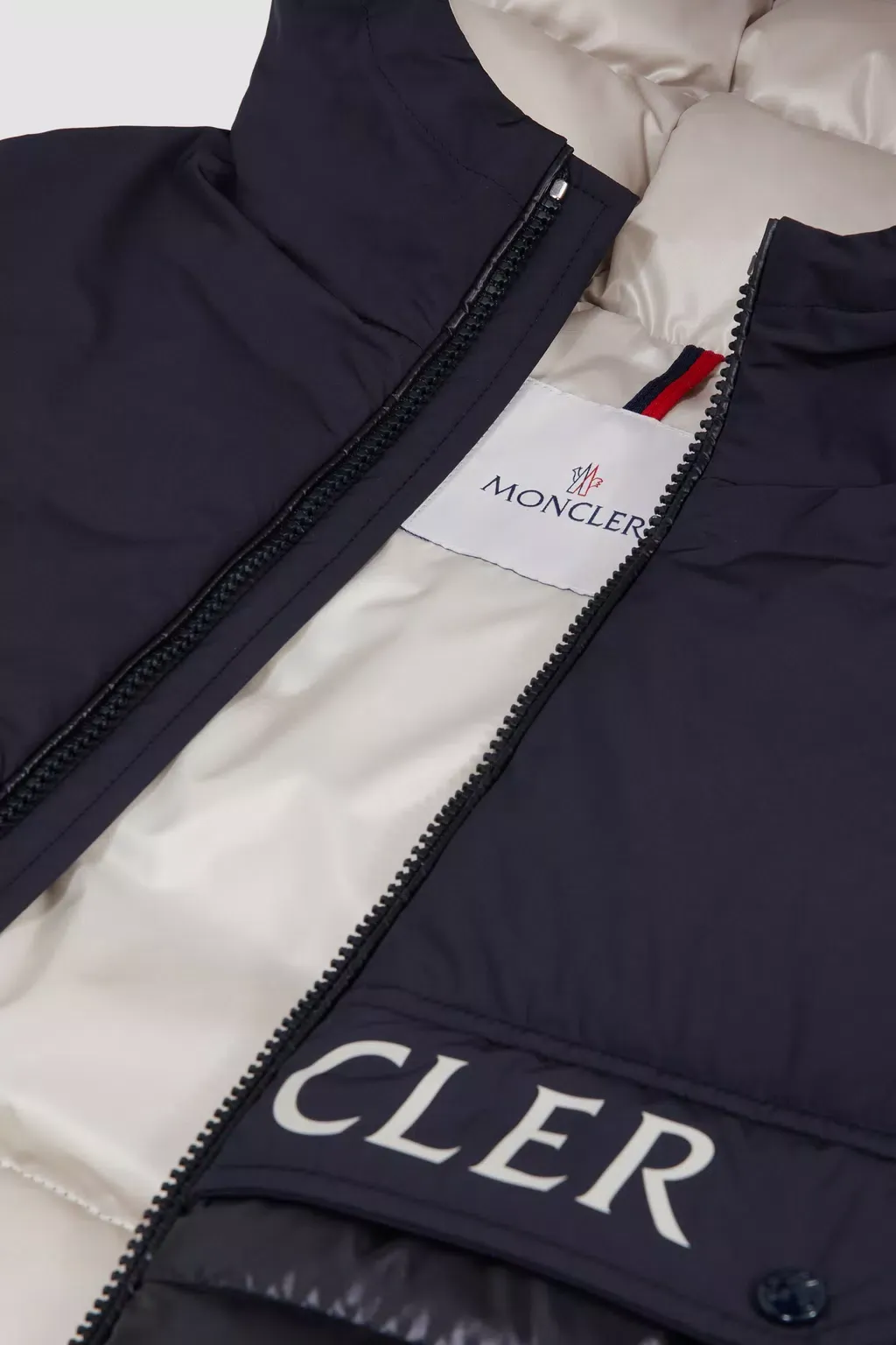 Andres Logo Printed Down Jacket
