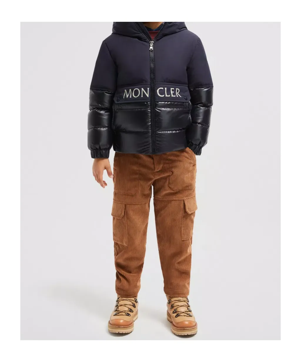 Andres Logo Printed Down Jacket