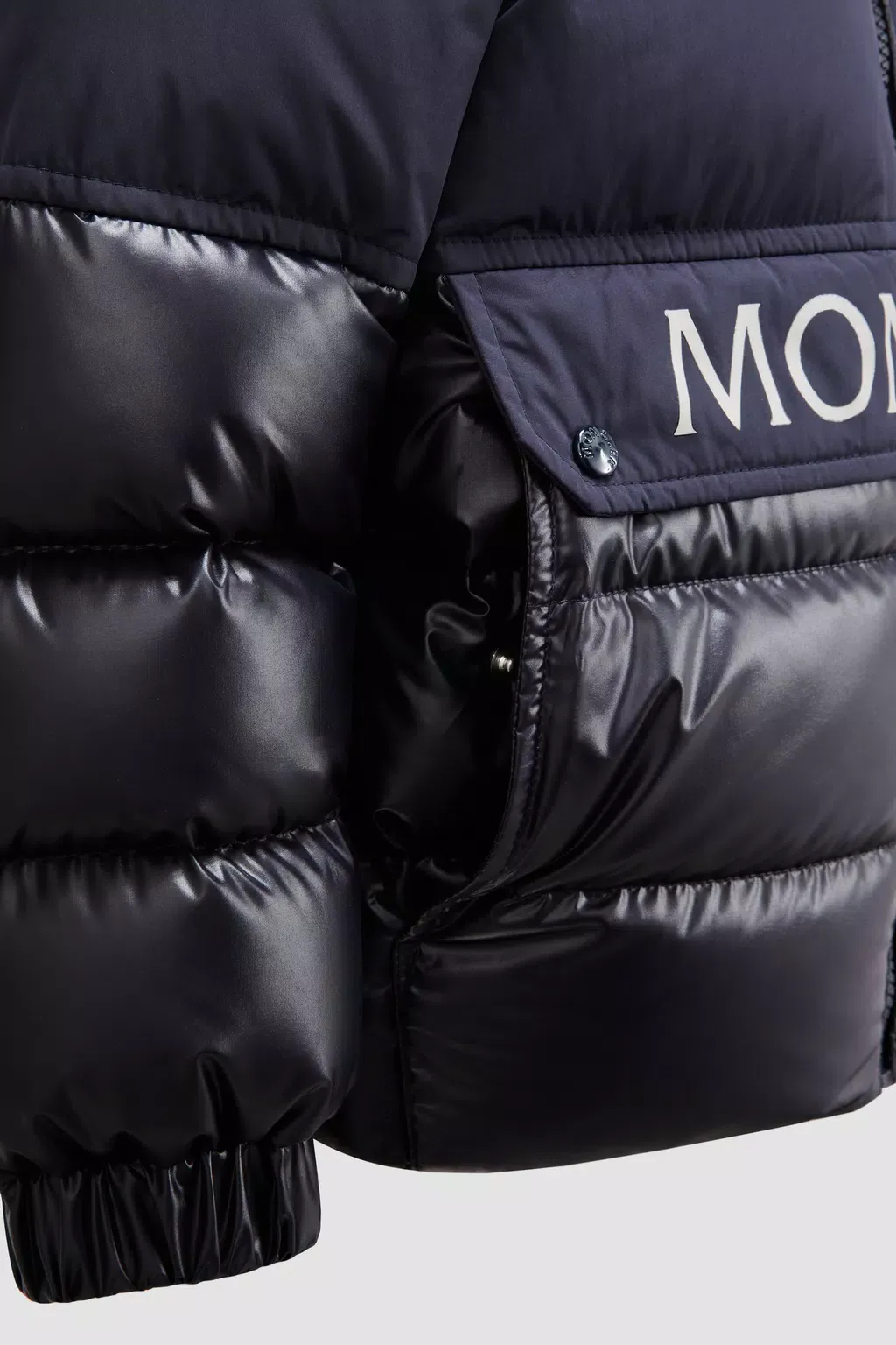 Andres Logo Printed Down Jacket