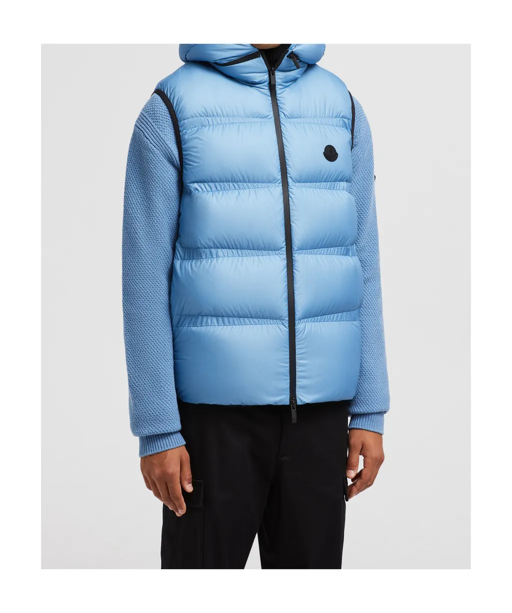 Zip-Up Hooded Padded Gilet