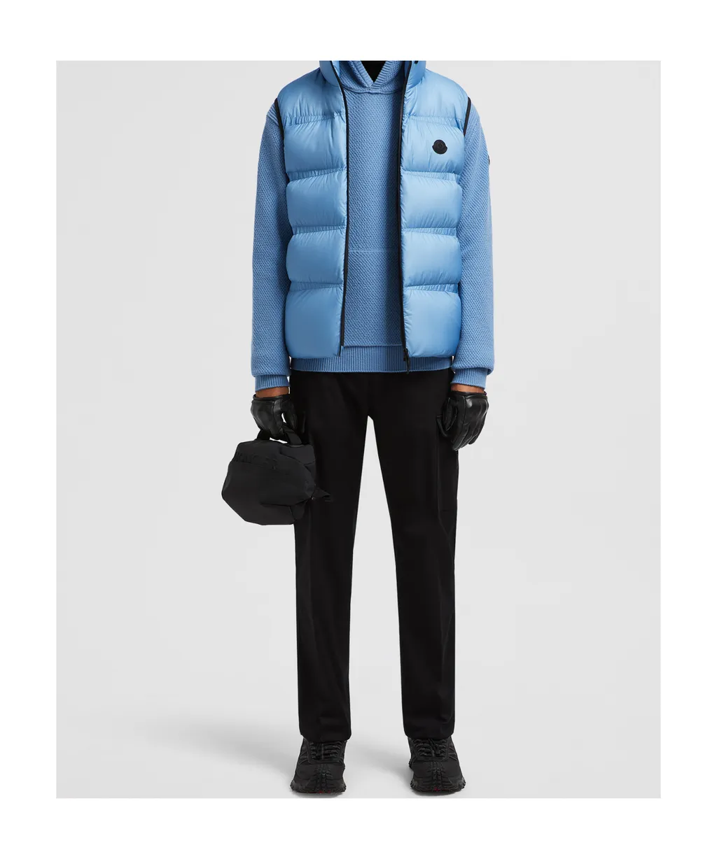 Zip-Up Hooded Padded Gilet