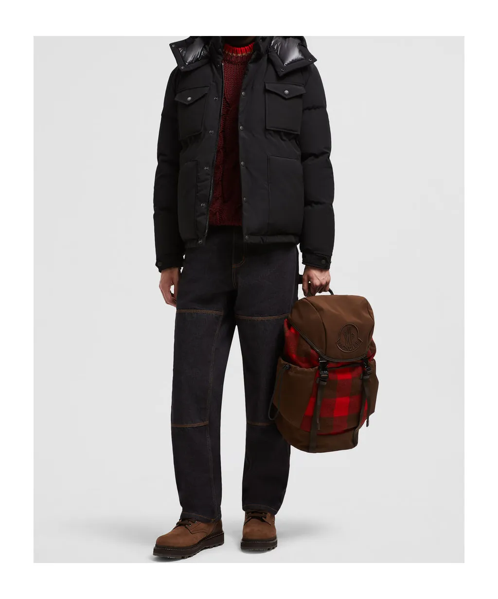 Logo Patch Down Jacket