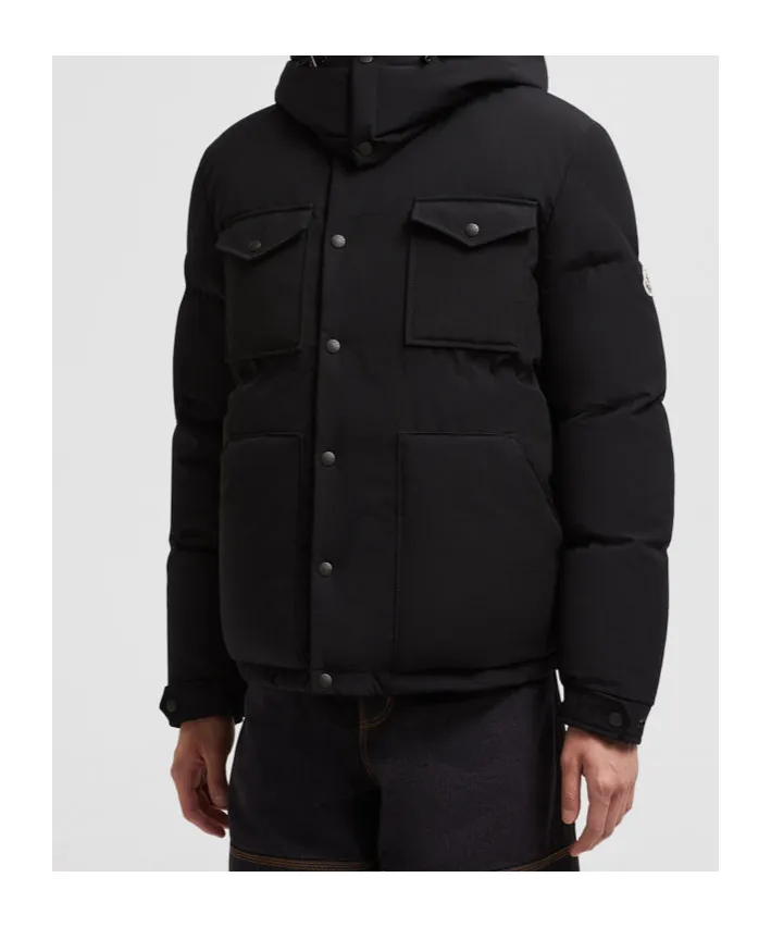 Logo Patch Down Jacket