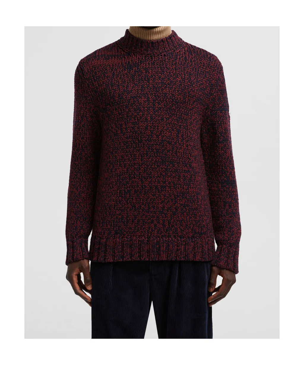 Mouliné Logo Patch Jumper