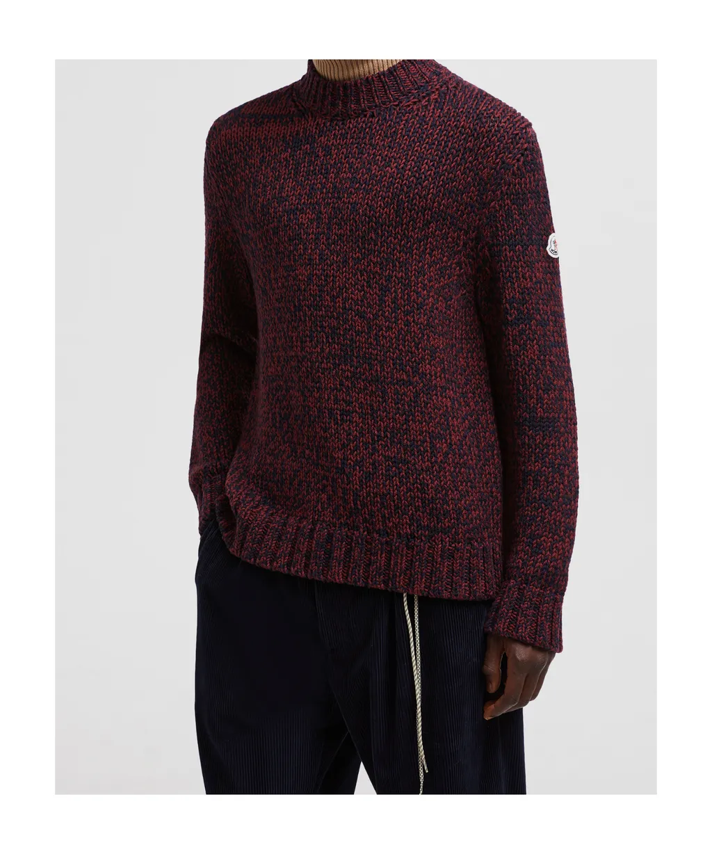 Mouliné Logo Patch Jumper