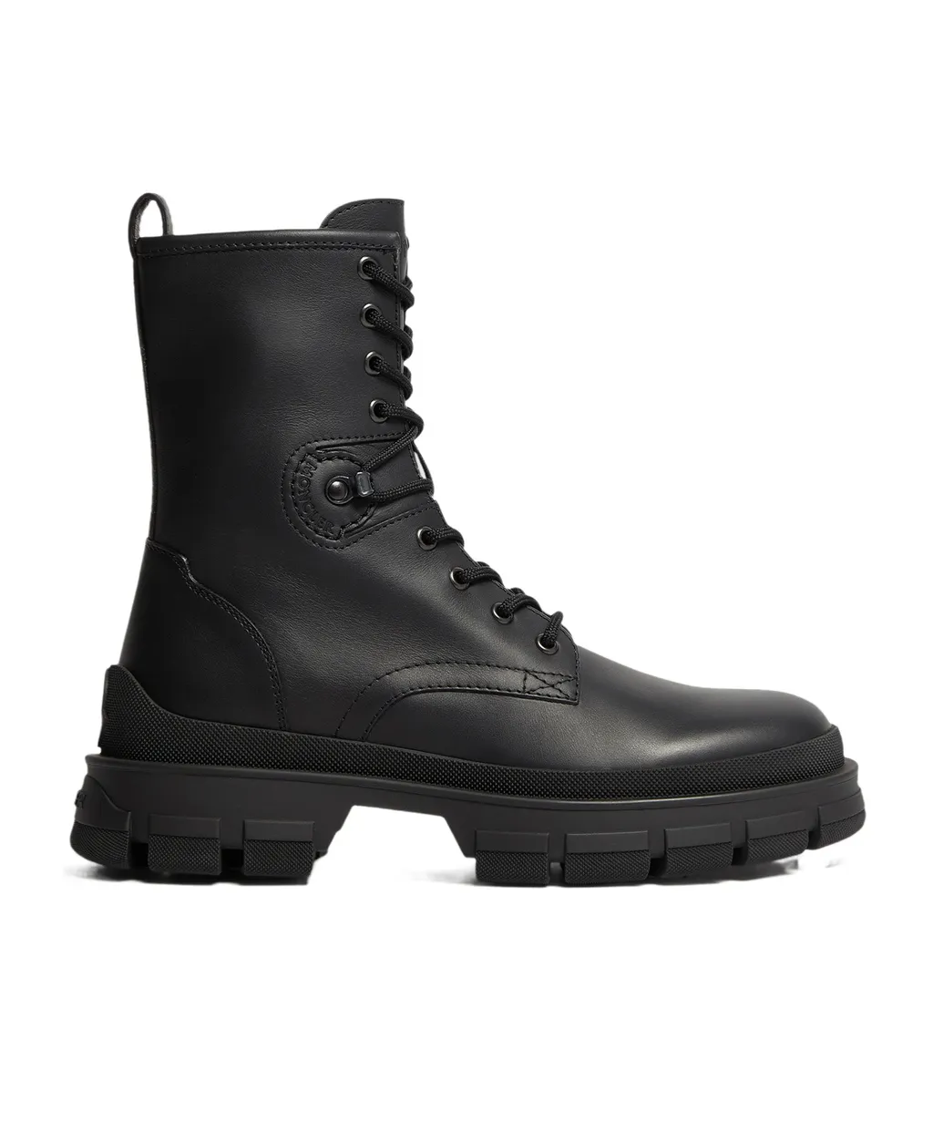 Hevea Leather Lace-Up Boots