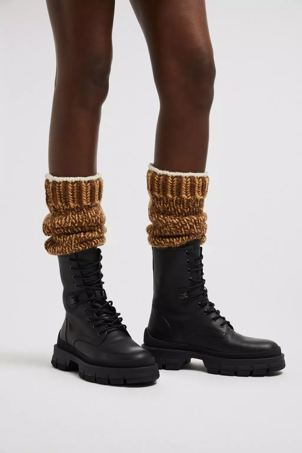 Hevea Leather Lace-Up Boots