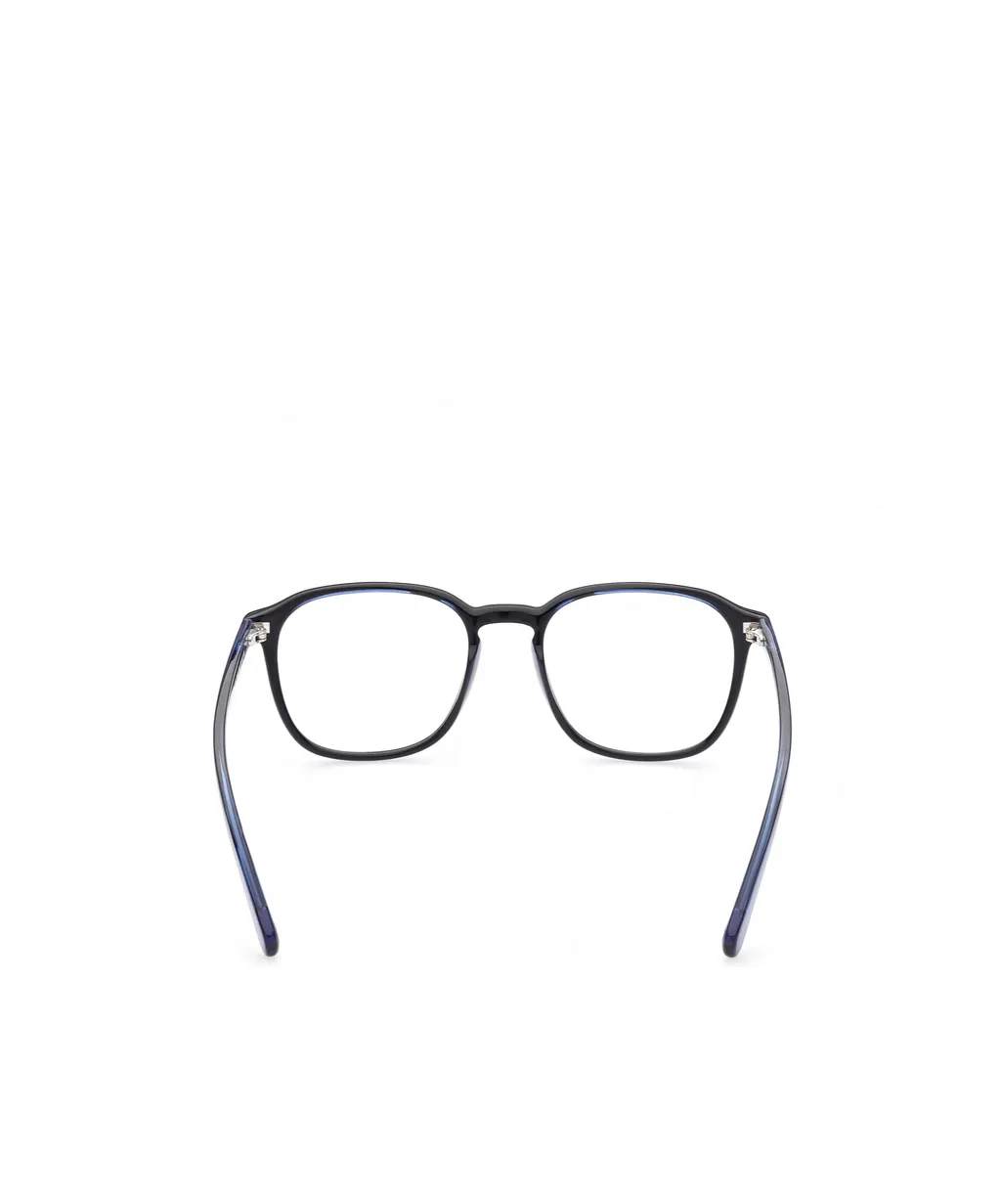 Logo-Print Square-Frame Glasses