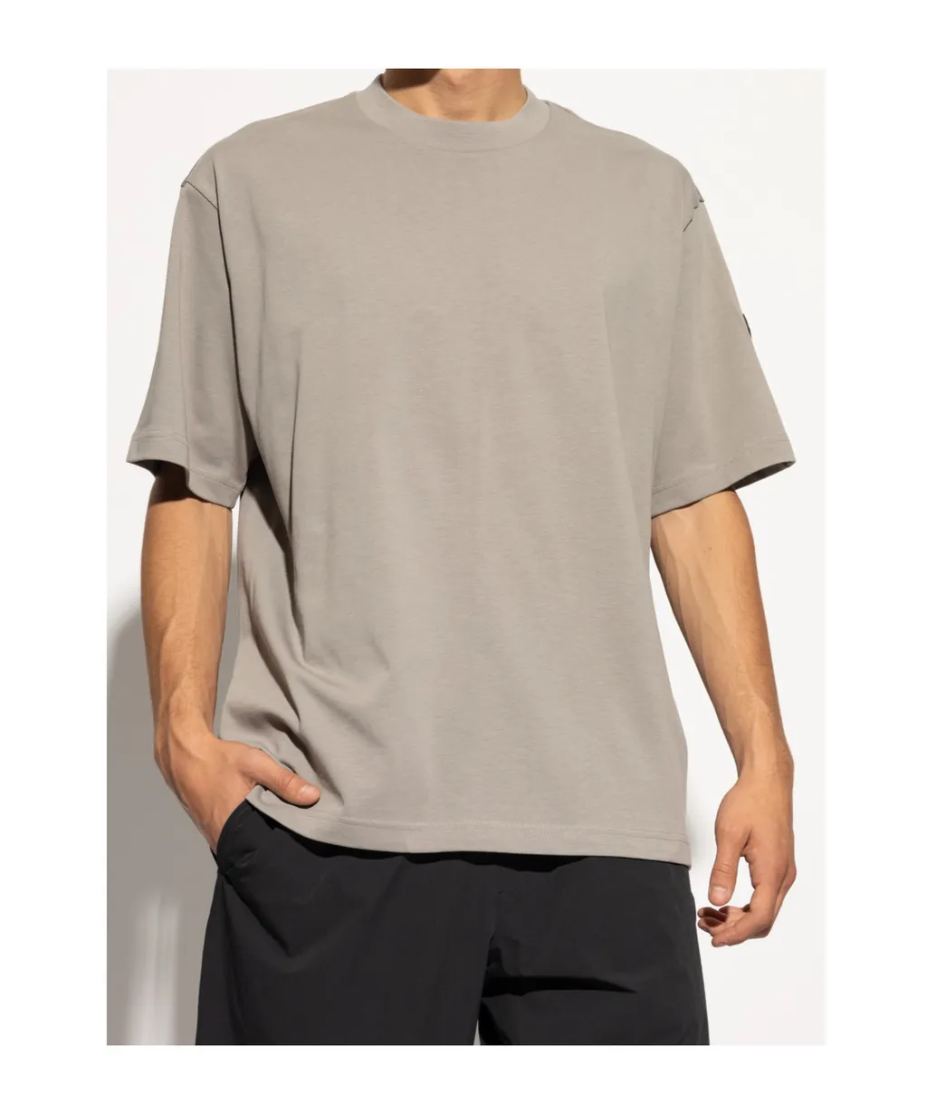 Logo Patch Crewneck T-Shirt